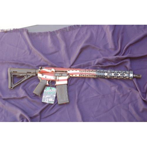 16" 5.56 Spec+Patriot Rifle-American Flag