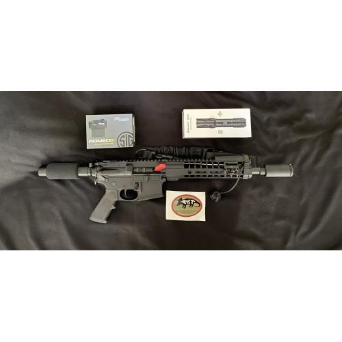 PKT ANDERSON MANUFACTURING 10.5 INCH AR PISTOL. 5.56