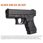 Glock G30 G4 45ACP 10+1 3.78