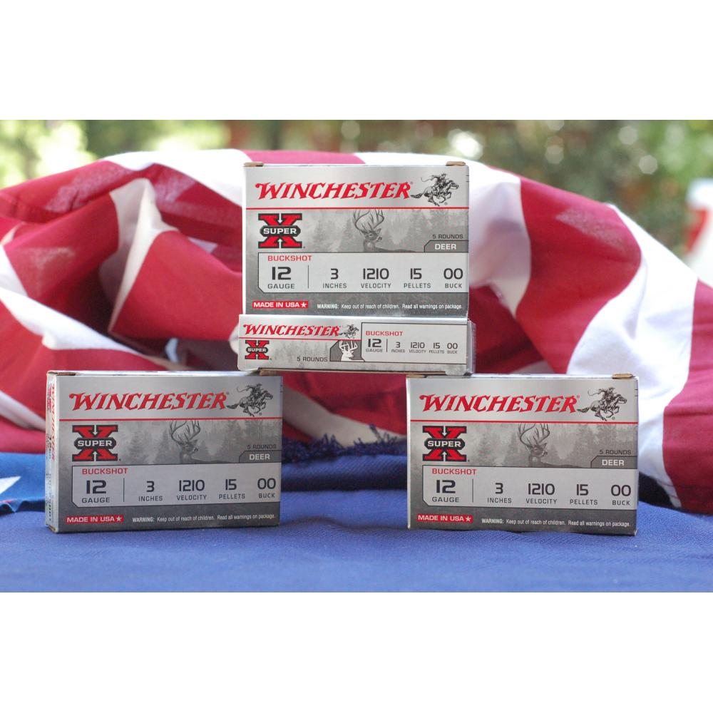 12 GA 3" SUPER-X BUCKSHOT 00 12 GA 3" SUPER-X BUCKSHOT 00