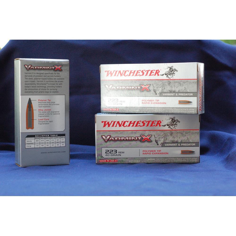 223 REM VARMINT X 40 GR 223 REM VARMINT X 40 GR