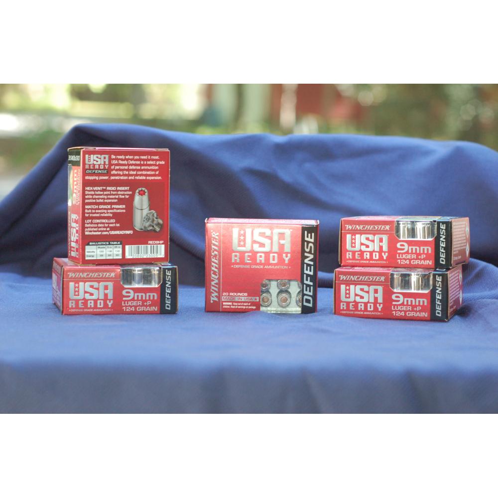 9MM LUGER +P USA READY HEX-VENT HP 124GR 9MM LUGER +P USA READY HEX-VENT HP 124GR