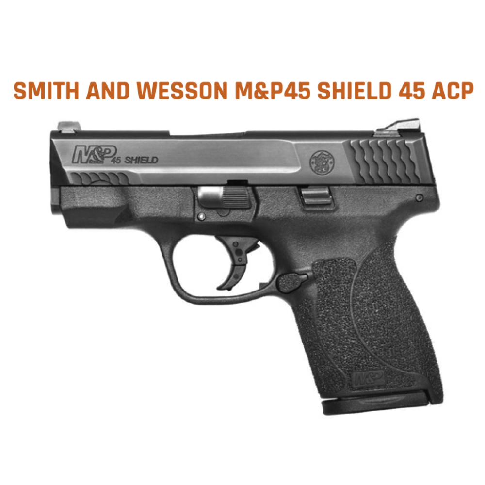 M&P SHIELD 45ACP 3.3" 7+1 NS