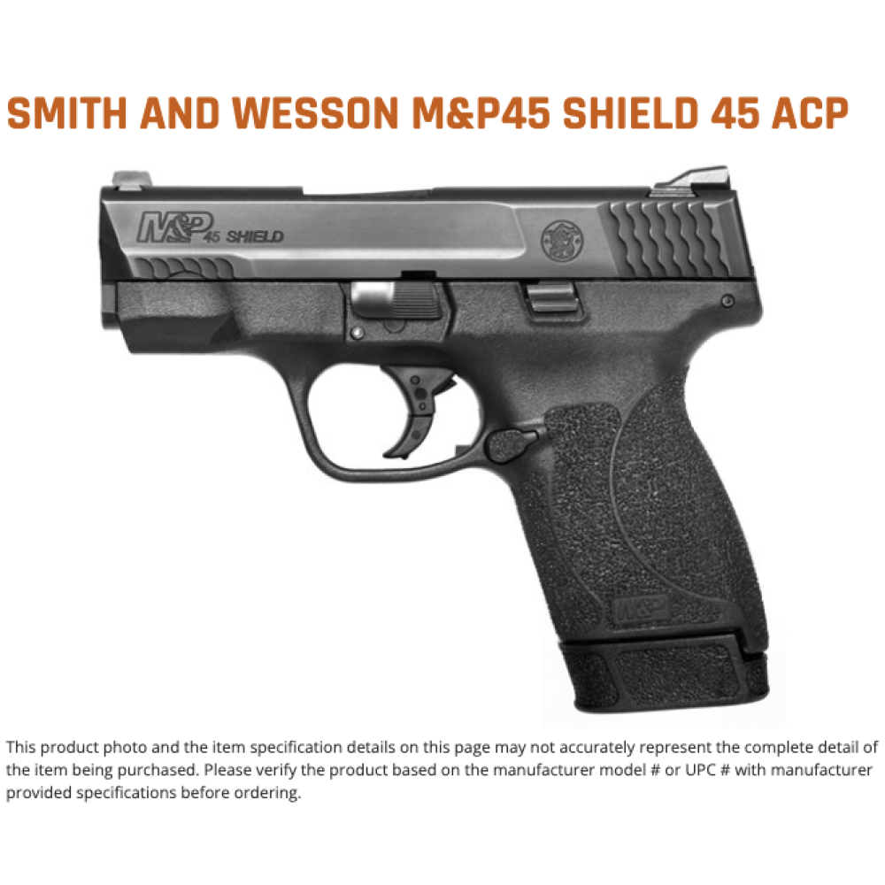 M&P45 SHIELD 45ACP 3.3" 7+1