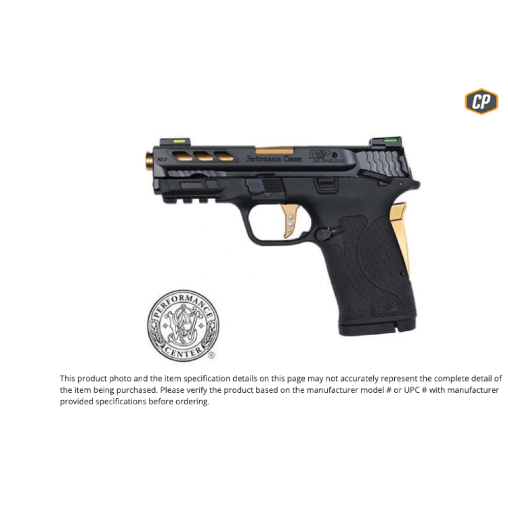 M&P380 PC 380ACP PORTED GOLD