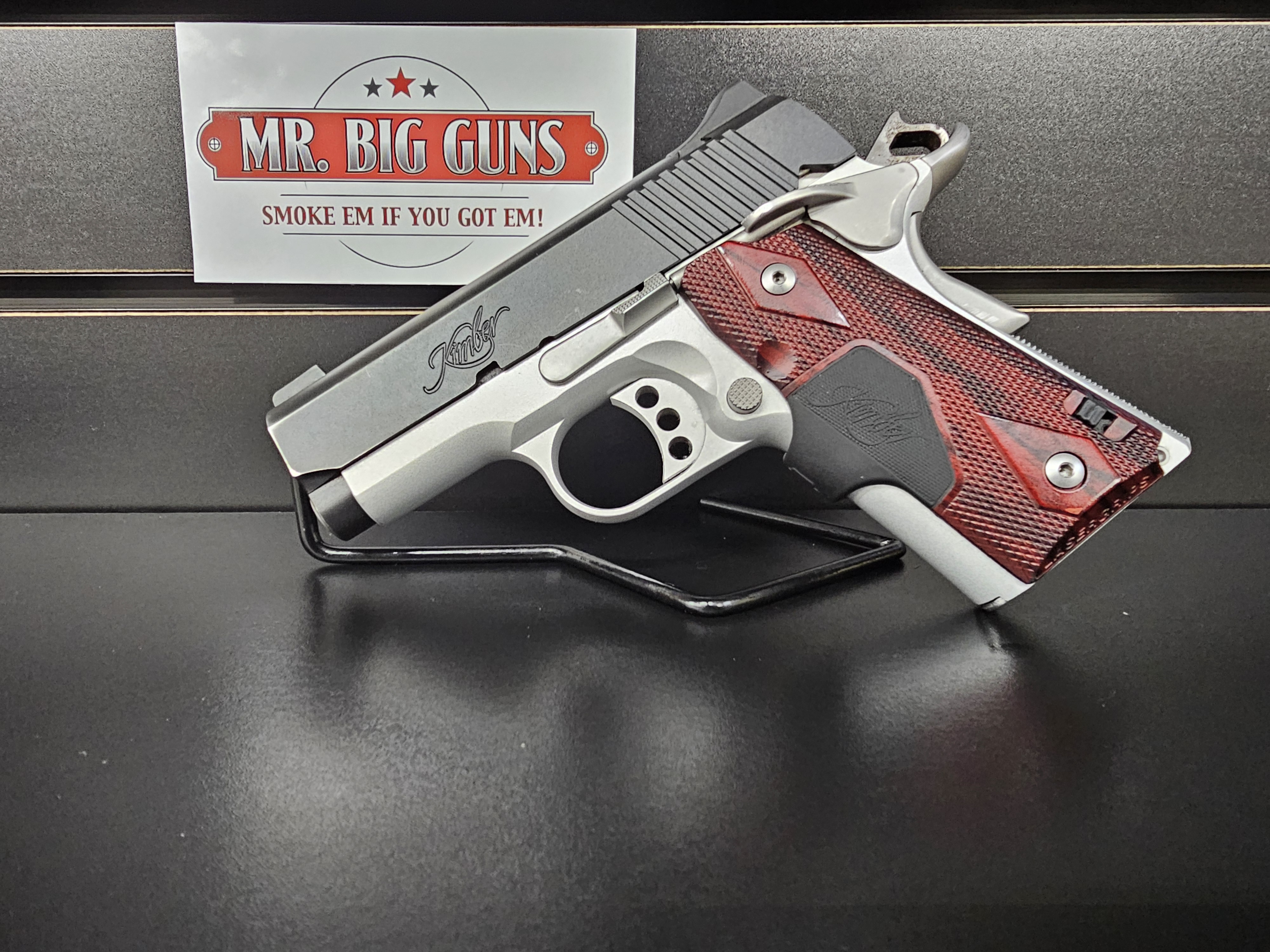 USED 1911 Kimber Ultra Crimson Carry II Crimson Trace Laser grips .45 ACP -img-0