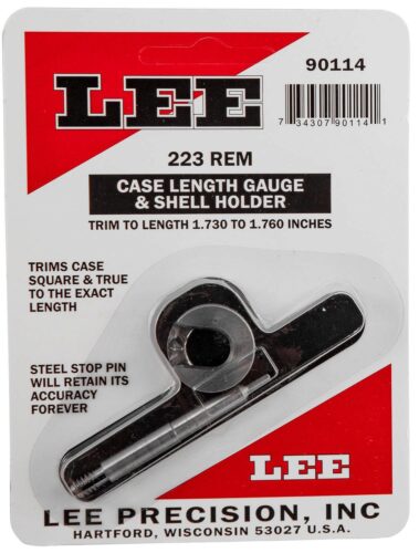 LEE 90114 GAUGE/HOLDER 223 REM