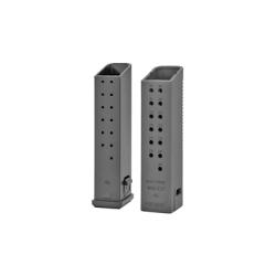 KRISS USA, Inc, Magazine Extension, 45 ACP, +17 Rounds, Black, Fits Kriss VECTOR, 3 Pack, Fits Glock 21 Magazines