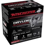 Winchester Ammo XSM1232 Drylok Super Steel Magnum 12Gauge 3 1 3/8oz 2Shot 25 Per Box/10 Case