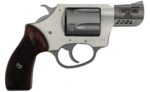 Charter Arms 53802 Coyote  380 ACP 5 Shot 2 Aluminum Small Rosewood Checkered Grip