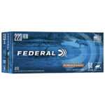 Federal 223L Power-Shok  223Rem 64gr Jacketed Soft Point 20 Per Box/10 Case
