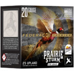 Federal PFSX207FS4 Premium Prairie Storm FS 20Gauge 3 7/8oz 4Shot 25 Per Box/10 Case