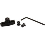 GrovTec US Inc GTSW111 Flanged Stud Mount KeyMod Black Anodized 6061 Aluminum
