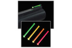 Truglo TG949A Tru-Bead Universal Shotgun Fiber Optic Green,Red,Yellow,Orange Front Black