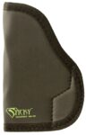 Sticky Holsters LG3 LG-3  Black/Green Latex Free Rubber Fits Glocks up to 4.75 Ambidextrous