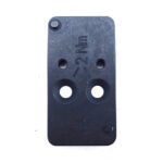 HK 50254265 Optic Plate #5 Black Steel, Fits HK VP9 OR Burris/Vortex Pattern Footprint Mount