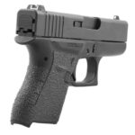 Talon Grips 100R Adhesive Grip  Compatible w/Glock 43, Black Textured Rubber