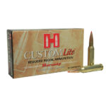 Hornady 80572 Custom Lite  7mm-08Rem 120gr Super Shock Tip 20 Per Box/10 Case