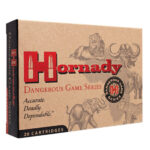 Hornady 8264 Dangerous Game  470NitroExpress 500gr Dangerous Game Solid 20 Per Box/6 Case