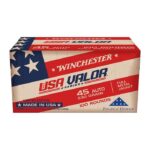 Winchester Ammo USAV45A USA Valor  45ACP 230gr Full Metal Jacket 100 Per Box/5 Case