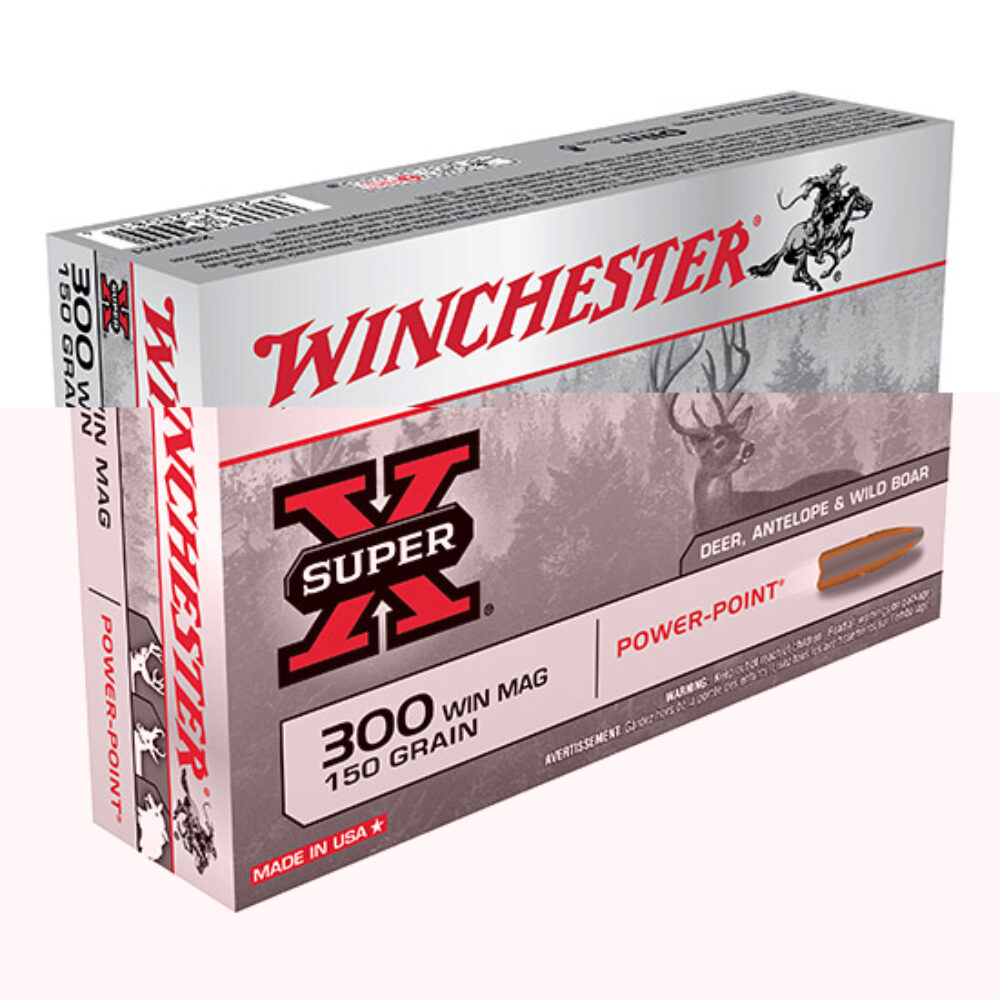 Winchester Ammo X30WM1 Power-Point 300WinMag 150gr 20 Per Box/10 Case Winchester Ammo X30WM1 Power-Point 300WinMag 150gr 20 Per Box/10 Case