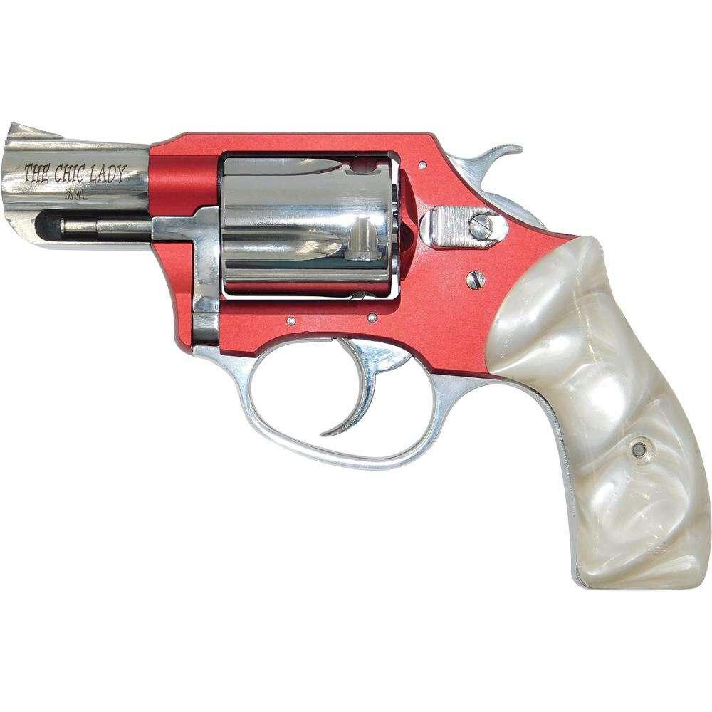 CHA 53826 CHICLADY 38 2.0 5SHOT WHT/RD CHA 53826 CHICLADY 38 2.0 5SHOT WHT/RD