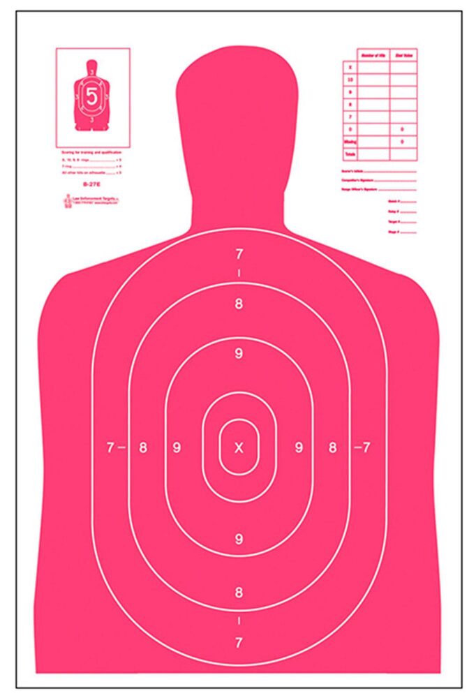 ACTION B27ERD100 HIVIS FLRSNT TARGET RD 100BX ACTION B27ERD100 HIVIS FLRSNT TARGET RD 100BX
