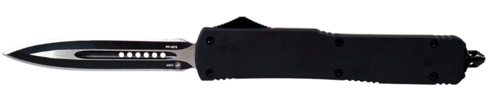 TEMP MBR131 SLIM BLK RUBBER DAGGER 440C BLK TEMP MBR131 SLIM BLK RUBBER DAGGER 440C BLK
