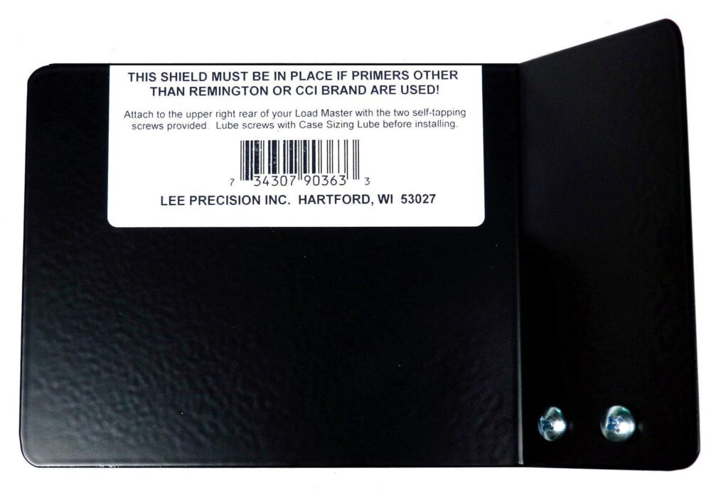 Lee Precision 90363 Load Master Explosion Shield Lee Precision 90363 Load Master Explosion Shield