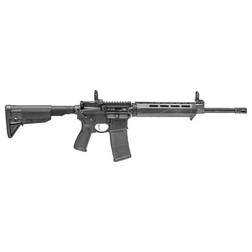Springfield Saint AR-15, 5.56x45mm, 16" Barrel, Flip Up Sights, M-Lok, 6-Pos Stock, Black, 30-rd