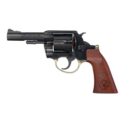Big Boy Revolver, .357 Mag, 4" Barrel, Gunfighter Grip, Blue/Waln
