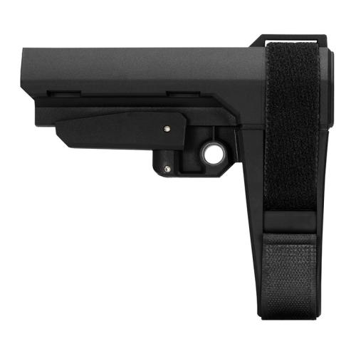 SBA3 Pistol Stabilizing Brace, AR, 5-Position Adjustable, Black
