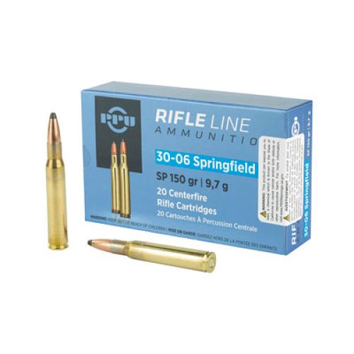 PPU Rifle Line 30-06sprng Sp 150gr