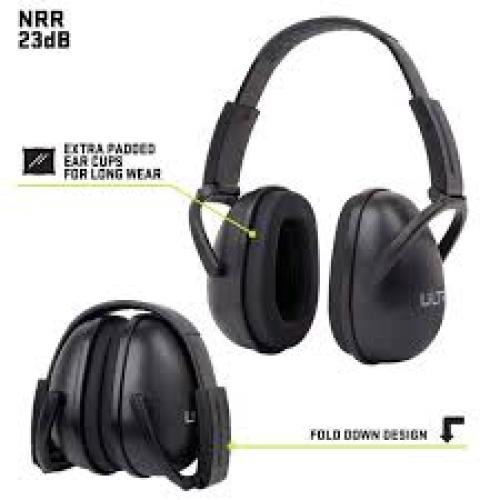 Allen ULTRX Sound Blocker Passive Earmuff 23dB Black