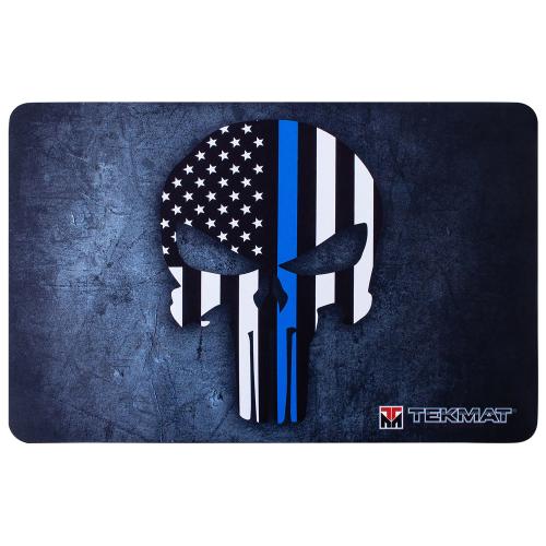 Tekmat Punisher Blue Line Cleaning Mat 17"x11"