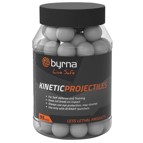 Byrna Technologies Home Defense Kinetic 95ct Gray Compatible w/ Byrna Launchers