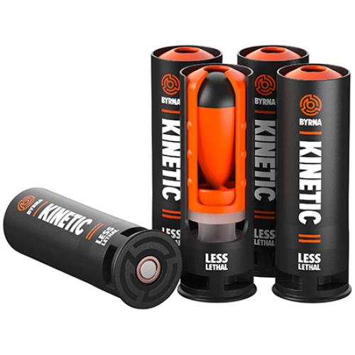 Byrna Technologies SS61301 Kinetic Less Lethal 12Gauge 1.40" 0.15oz Slug Shot 10/Box
