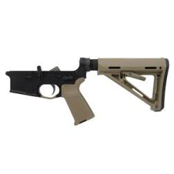 PSA AR15 COMPLETE MOE EPT STEALTH LOWER, FDE