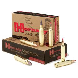 Hornady Varmint Express Rifle Ammunition .223 Rem 55 gr V-MAX 3240 fps 20/ct