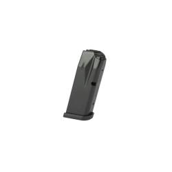 Canik Magazine, 9mm, METE MC9, Finger Rest Baseplate, Black, 12-rd