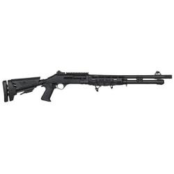 Orthos Arms Raider S4 Tactical Shotgun Black - 6+1 Rounds, 18.5