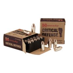 Hornady Critical Defense Handgun Ammo .380 ACP 90 gr FTX 1000 fps 25/ct