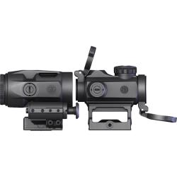 Sig Sauer Romeo Combo Kit, Romeo-MSR 2MOA, and Juliet3-Micro 3x22 Magnifier