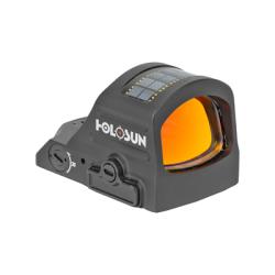 Holosun Technologies, 507C-X2, Red Dot, 32 MOA Ring & 2 MOA Dot, Black Color, Side Battery, Solar