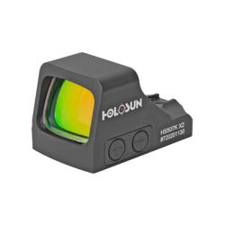 Holosun Technologies, 507K-X2, Red Dot, 32 MOA Ring & 2 MOA Dot, Black Color
