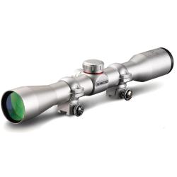 Simmons .22 Mag Scope, 3-9x32, Truplex Reticle, Silver, with Rings