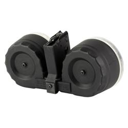 KCI USA, Magazine, GEN 2 DRUM, 223 Remington/556NATO, 100 Rounds, Fits AR15, Black