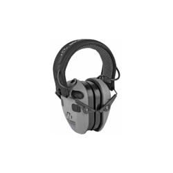 Walker's Razor X-TRM Muff with Blue Tooth- Gray 23 NRR