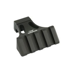 Warne, Mount, Fits Picatinny, 45 Degree, Black