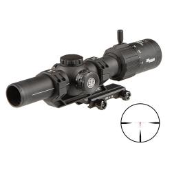 Sig Sauer Tango-MSR LPVO Rifle Scope 1-6x24 30mm FFP Illum MSR BDC6 Reticle Black